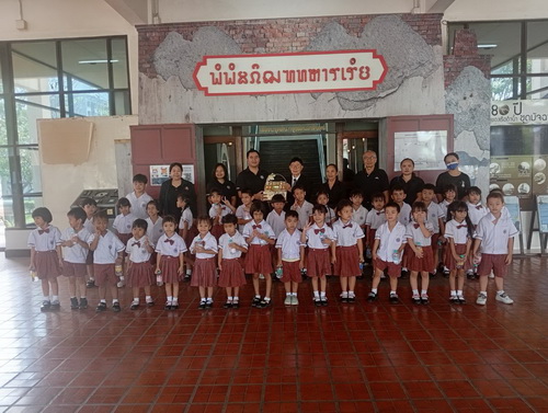 โรงเรียนอนุบาลชลิดา อำเภอบางเสาธง จังหวัดสมุทรปราการ เยี่ยมชมพิพิธภัณฑ์ทหารเรือ